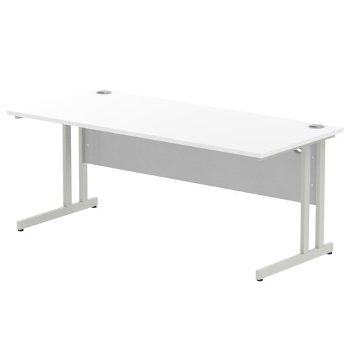 Impulse Cantilever 1800 Rectangle Desk White