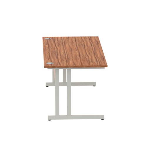 Impulse Cantilever 1800 Rectangle Desk Walnut