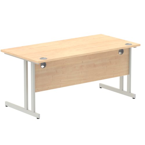 Impulse Cantilever 1600 Rectangle Desk Maple