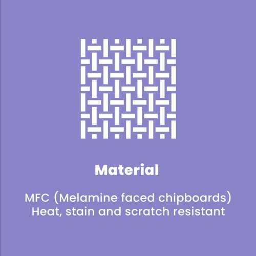 Impulse 1200mm Folding Rectangular Table Maple Top