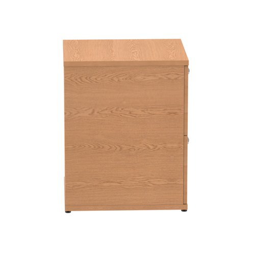 Trexus 2 Drawer Filing Cabinet 500x600x800mm Oak Ref I000780