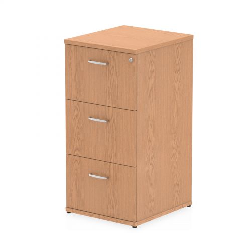 Impulse Filing Cabinet 3 Drawer Oak, Oak File Cabinet 3 Drawer