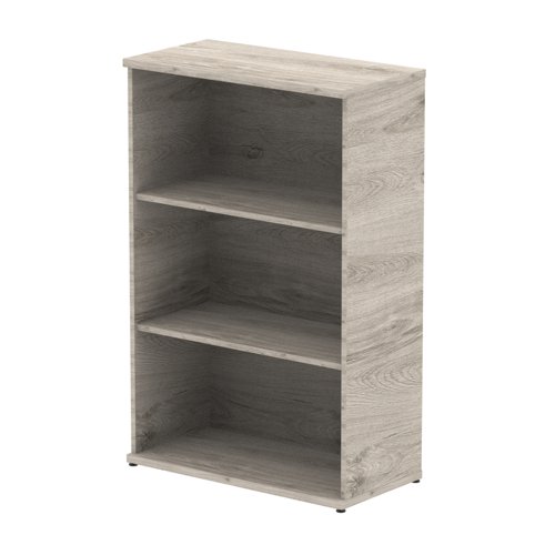Impulse 1200 Bookcase Grey Oak