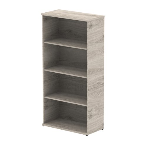 Impulse 1600 Bookcase Grey Oak