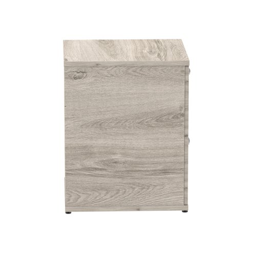 Impulse Filing Cabinet 2 Drawer Grey Oak
