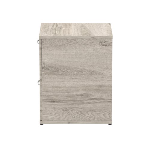 I003241 Impulse 2 Drawer Filing Cabinet Grey Oak