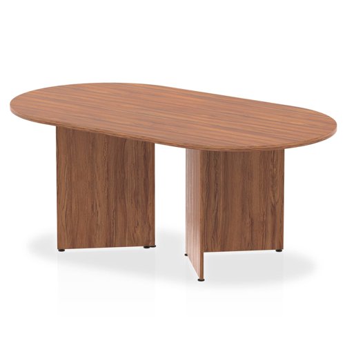 Impulse 1800 Boardroom Table Walnut