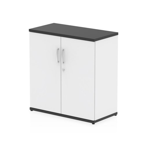 Impulse 800mm Cupboard Black and White