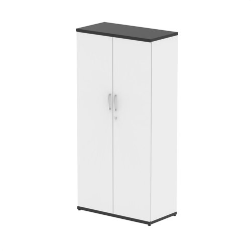 Impulse 1600mm Cupboard Black and White