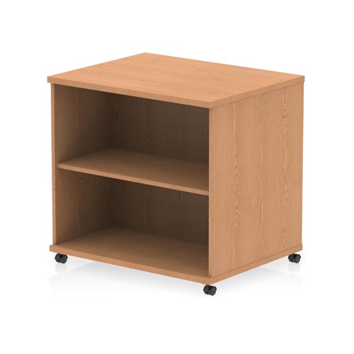 Impulse 600mm Deep Mobile Bookcase Oak