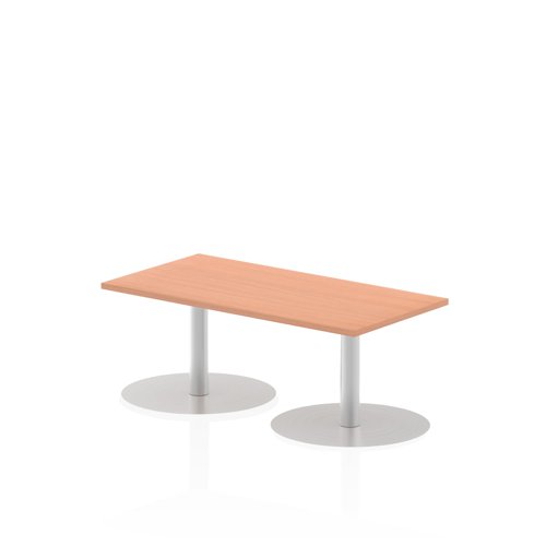 Dynamic Italia 1200 x 600mm Poseur Rectangular Table Beech Top 475mm High Leg ITL0226 27077DY Buy online at Office 5Star or contact us Tel 01594 810081 for assistance