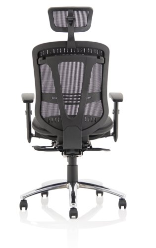 Mirage II Executive Chair Black Mesh With Headrest KC0148 Dynamic