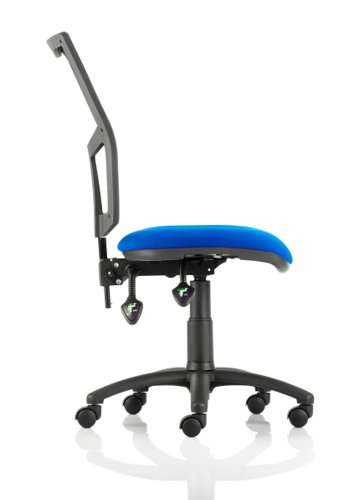 KC0168 Eclipse Plus II Lever Task Operator Chair Mesh Back With Blue Seat