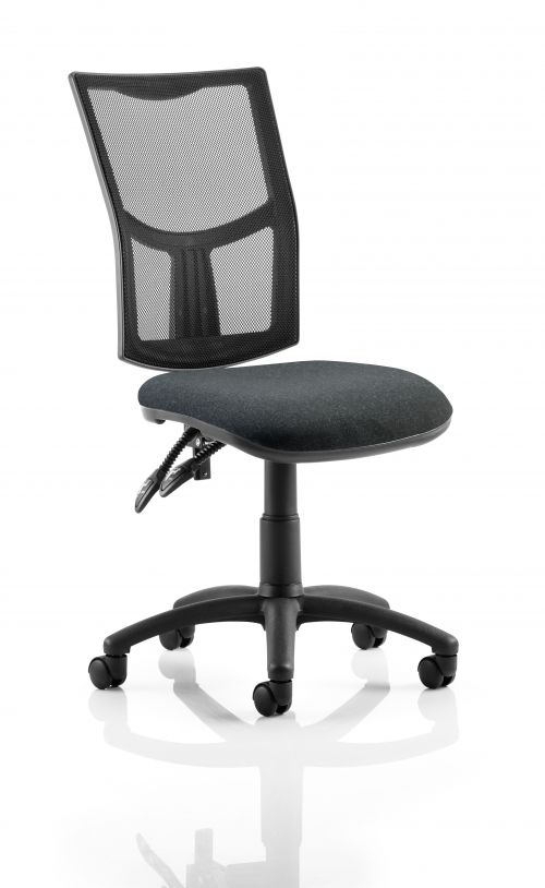 Eclipse II Lever Task Operator Chair Mesh Back With Charcoal Seat