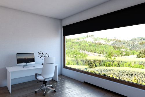 Xenon Executive High Back Chair White Shell White Leather With Headrest KC0229