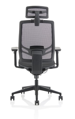 Ergo Twist Chair Black Mesh Seat Mesh Back with Headrest KC0299
