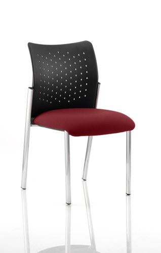 Academy Bespoke Colour Seat Without Arms Ginseng Chilli Visitors Chairs KCUP0014