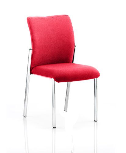 Academy Bespoke Colour Fabric Back With Bespoke Colour Seat Without Arms Bergamot Cherry Visitors Chairs KCUP0049