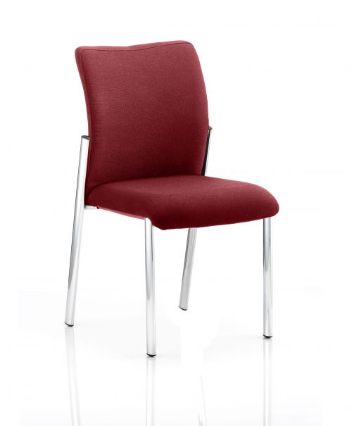 Academy Bespoke Colour Fabric Back With Bespoke Colour Seat Without Arms Ginseng Chilli