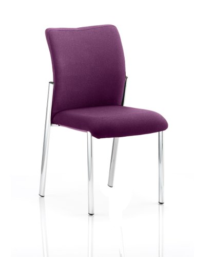 Academy Bespoke Colour Fabric Back With Bespoke Colour Seat Without Arms Tansy Purple Dynamic