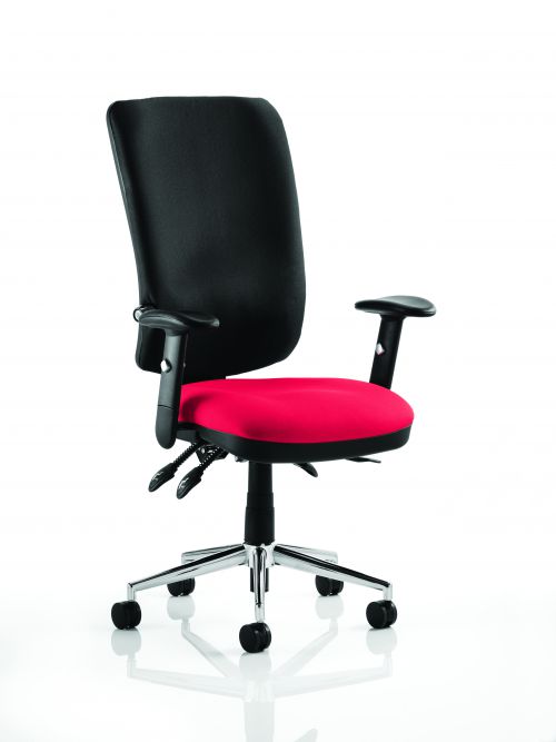 Chiro High Back Bespoke Colour Seat Post Box Red