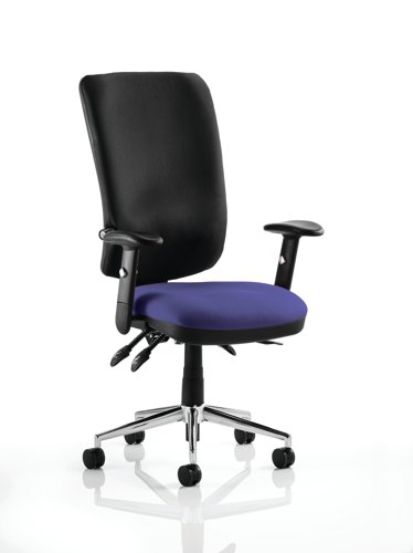 KCUP0107 | More work hours are lost through back pain and injuries than any other reason, and the number of people reporting back issues is rising rapidly. One reason is poor seating posture at work, especially amongst office personnel. Chiro High Back and Medium Back posture seating are fully functional contoured chairs. They are feature rich and highly functional to ensure they can be adjusted to support any user in the best possible way. They can combat the discomfort of back sufferers and  educe the likelihood of posture related medical problems being acquired. They carry the additional endorsement of the respected chiropractor Dr Robert Bateman and as well as stock fabrics can be bespoke upholstered in any fabric of your choice. The Chiros match their functionality and quality with a design signature that makes them one of our most sought after big value seating solutions. 