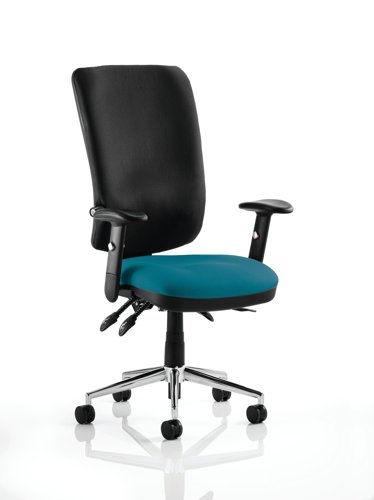 KCUP0111 | More work hours are lost through back pain and injuries than any other reason, and the number of people reporting back issues is rising rapidly. One reason is poor seating posture at work, especially amongst office personnel. Chiro High Back and Medium Back posture seating are fully functional contoured chairs. They are feature rich and highly functional to ensure they can be adjusted to support any user in the best possible way. They can combat the discomfort of back sufferers and  educe the likelihood of posture related medical problems being acquired. They carry the additional endorsement of the respected chiropractor Dr Robert Bateman and as well as stock fabrics can be bespoke upholstered in any fabric of your choice. The Chiros match their functionality and quality with a design signature that makes them one of our most sought after big value seating solutions. 