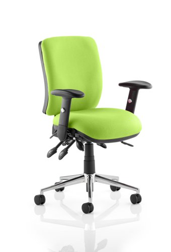 KCUP0114 | More work hours are lost through back pain and injuries than any other reason, and the number of people reporting back issues is rising rapidly. One reason is poor seating posture at work, especially amongst office personnel. Chiro High Back and Medium Back posture seating are fully functional contoured chairs. They are feature rich and highly functional to ensure they can be adjusted to support any user in the best possible way. They can combat the discomfort of back sufferers and  educe the likelihood of posture related medical problems being acquired. They carry the additional endorsement of the respected chiropractor Dr Robert Bateman and as well as stock fabrics can be bespoke upholstered in any fabric of your choice. The Chiros match their functionality and quality with a design signature that makes them one of our most sought after big value seating solutions. 