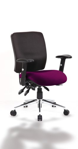 Chiro Medium Back Bespoke Colour Seat Tansy Purple
