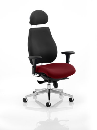 KCUP0166 Chiro Plus Ultimate With Headrest Bespoke Colour Seat Ginseng Chilli