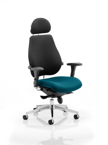 Chiro Plus Ultimate With Headrest Bespoke Colour Seat Teal