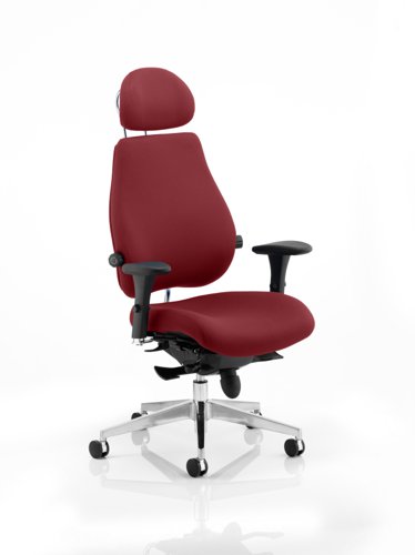 Chiro Plus Ultimate With Headrest Bespoke Colour Ginseng Chilli Dynamic