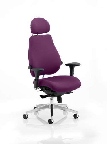 Chiro Plus Ultimate With Headrest Bespoke Colour Purple