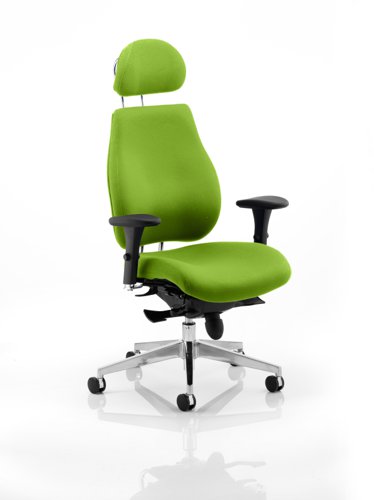 Chiro Plus Headrest Bespoke Colour Myrrh Green