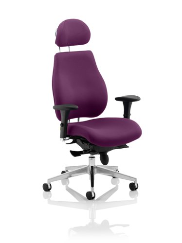 Chiro Plus Headrest Bespoke Colour Tansy Purple