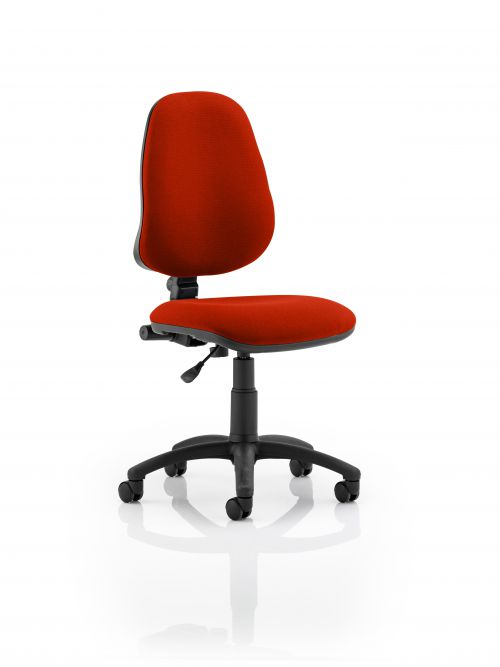Eclipse I Lever Task Operator Chair Bespoke Colour Orange