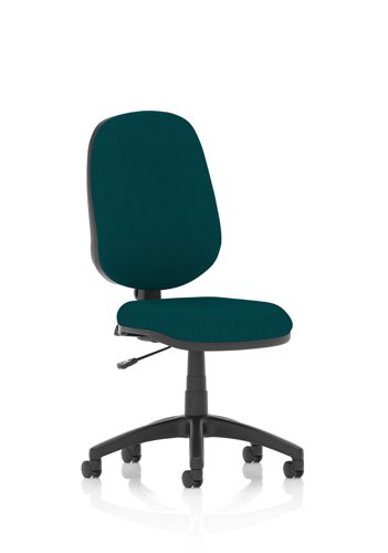 Eclipse Plus I Lever Task Operator Chair Bespoke Colour Maringa Teal Office Chairs KCUP0215