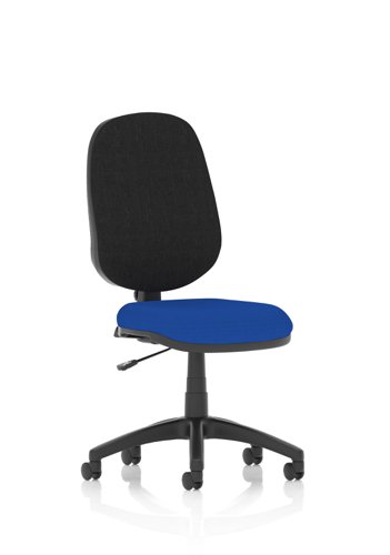 Eclipse Plus I Lever Task Operator Chair Bespoke Colour Seat Stevia Blue Dynamic