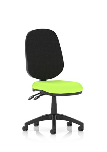 Eclipse Plus II Lever Task Operator Chair Bespoke Colour Seat Myrrh Green