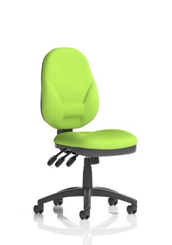 Eclipse Plus XL Lever Task Operator Chair Bespoke Colour Myrrh Green Office Chairs KCUP0242