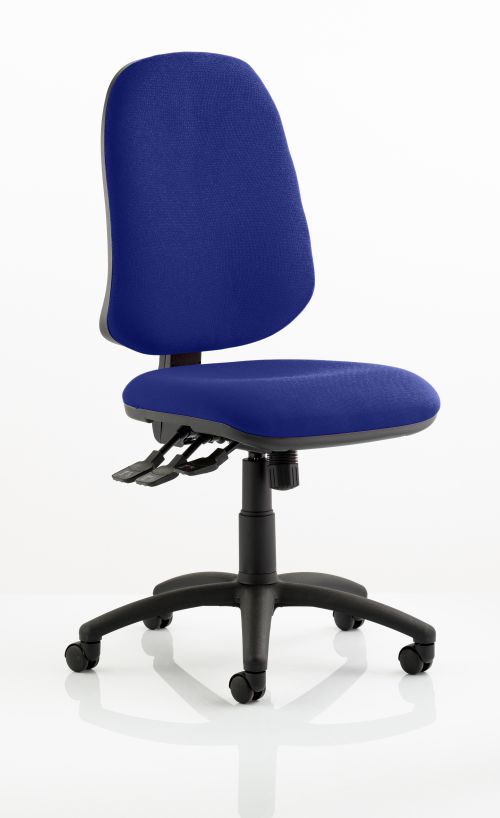 Eclipse XL Lever Task Operator Chair Bespoke Colour Admiral Blue