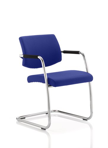 Havanna Visitor Bespoke Colour Stevia Blue Visitors Chairs KCUP0291