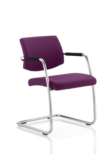 Havanna Visitor Bespoke Colour Tansy Purple Visitors Chairs KCUP0296