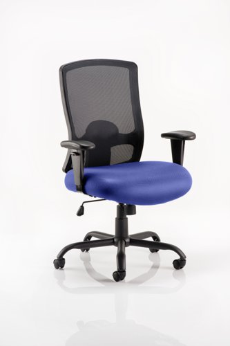 Portland HD Bespoke Colour Seat Stevia Blue Office Chairs KCUP0459
