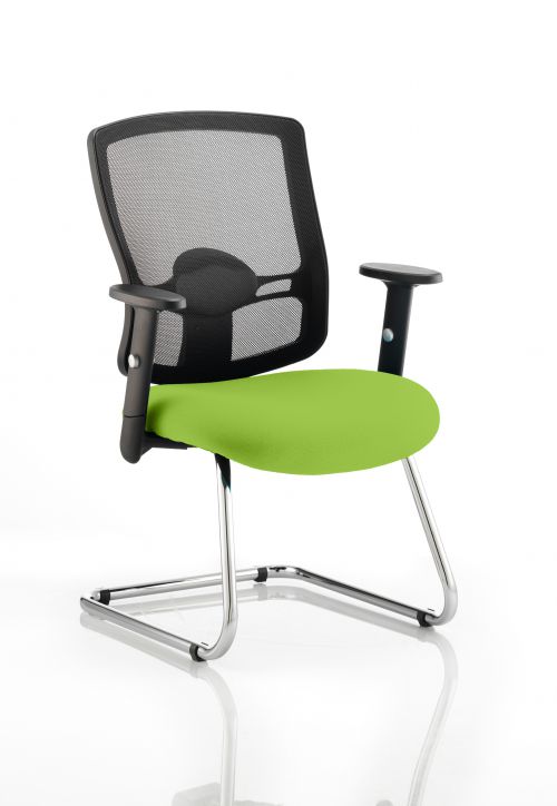 Portland Cantilever Bespoke Colour Seat Lime