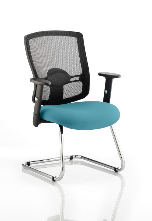 Portland Cantilever Bespoke Colour Seat Teal