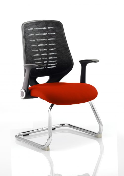 Relay Cantilever Bespoke Colour Black Back Orange