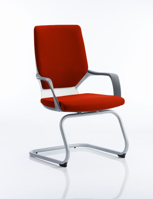 Xenon Visitor White Shell Bespoke Colour Tabasco Red