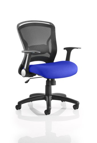 Zeus Bespoke Colour Seat Stevia Blue Office Chairs KCUP0707