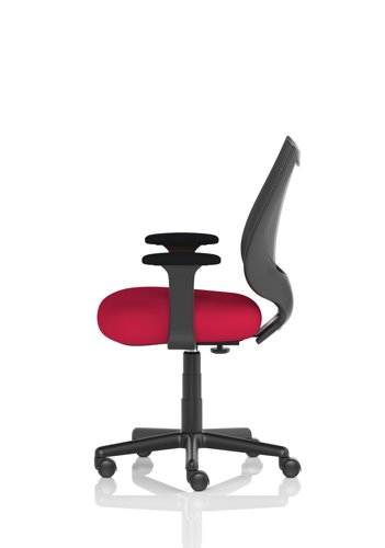 Camden Black Mesh Chair in Bergamot Cherry KCUP1520